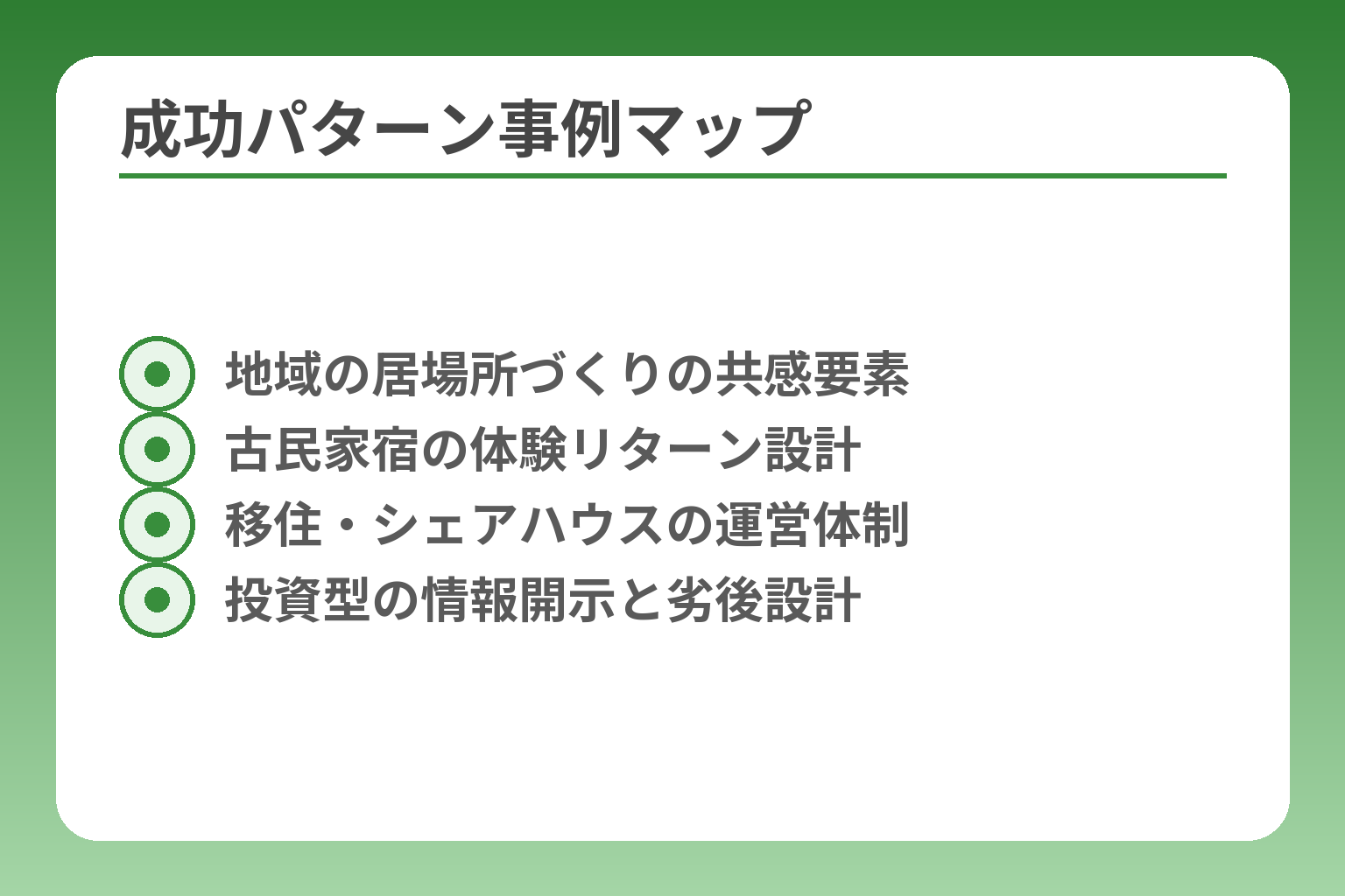 成功パターン事例マップ