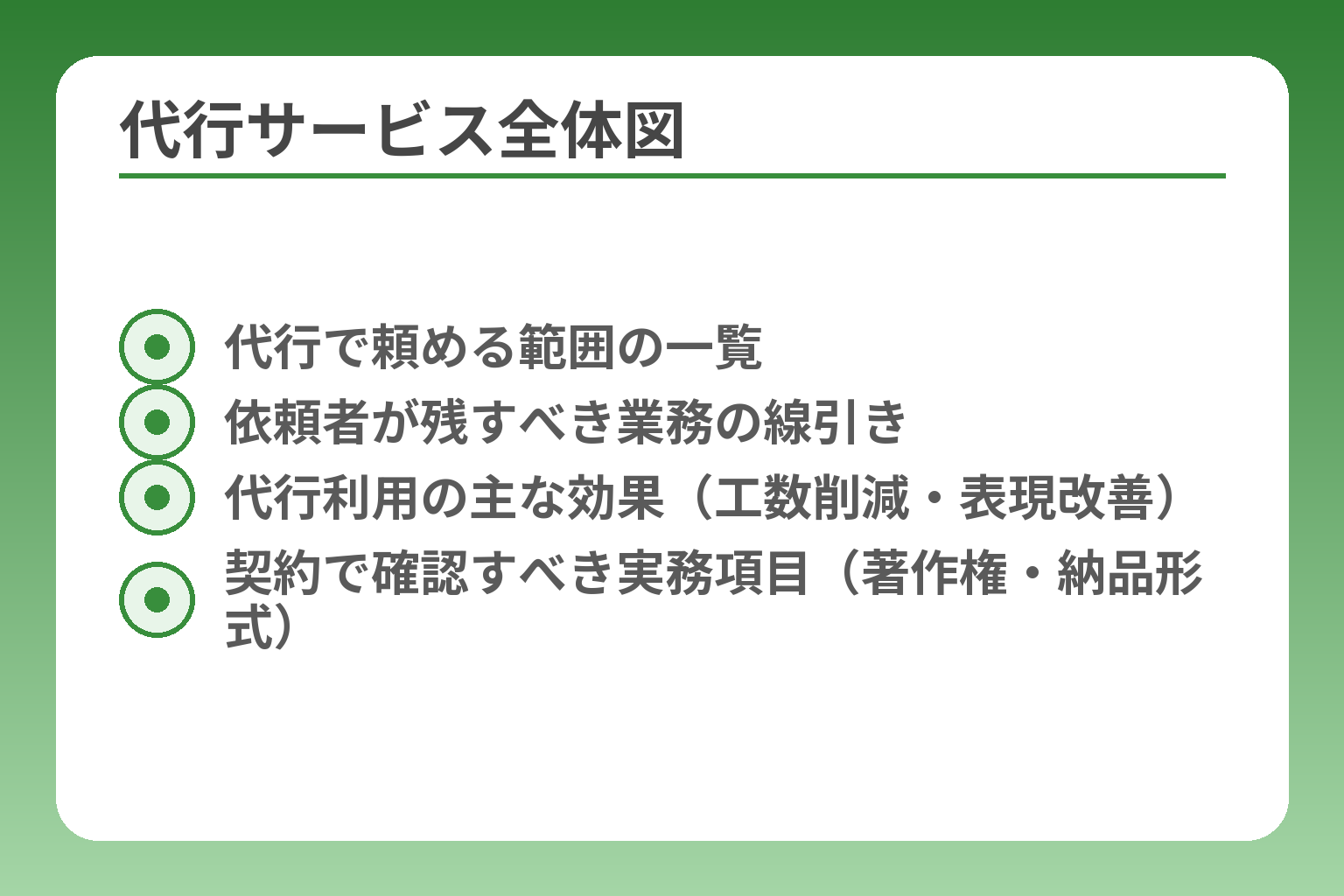 代行サービス全体図