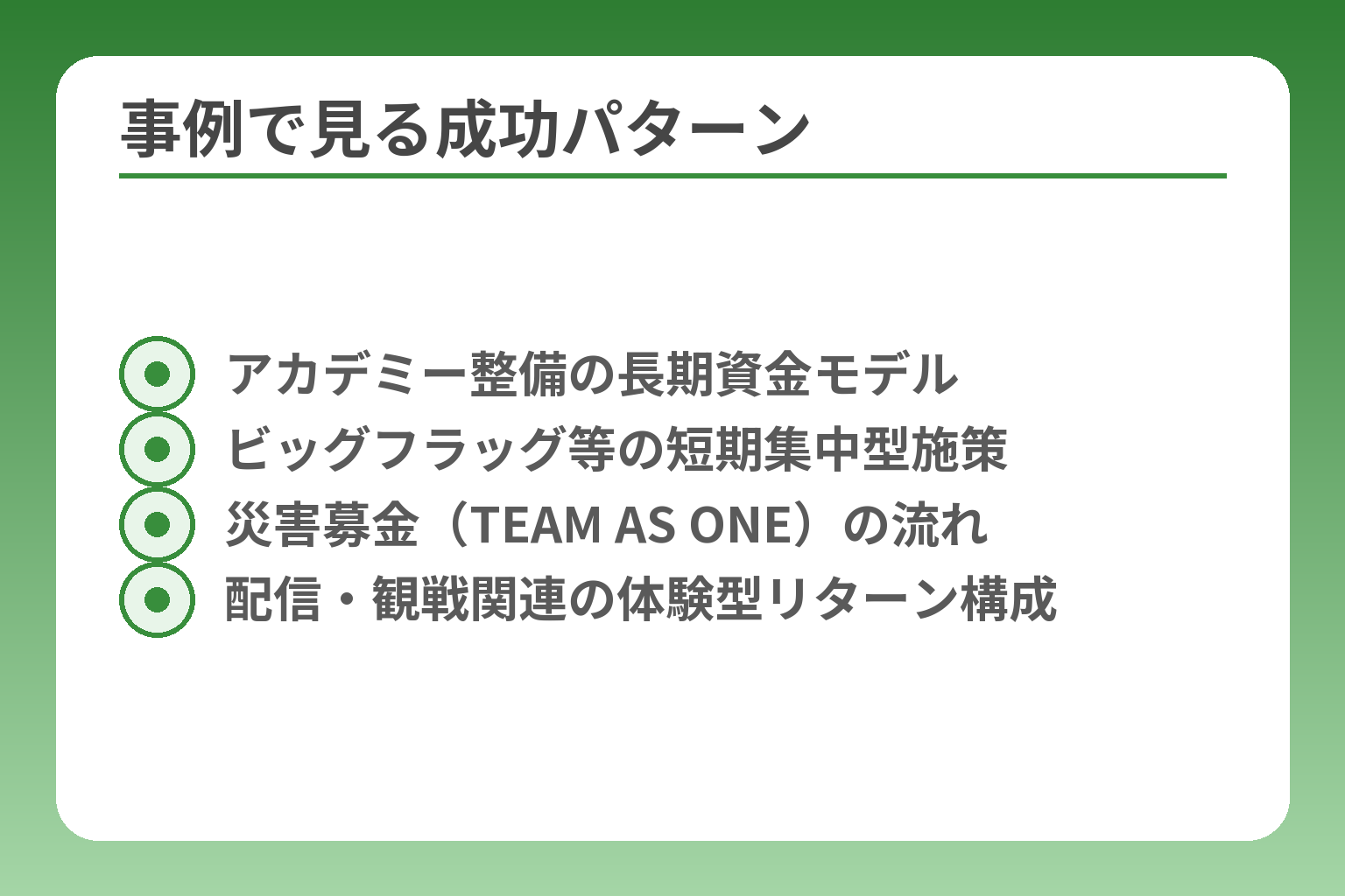 事例で見る成功パターン